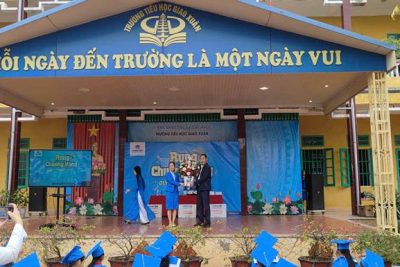 Rung Chuông Vàng – sân chơi Tiếng Anh sôi động tại trường  Tiểu học Giao Xuân