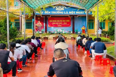 Hội nghị CMHS đầu năm học trường Tiểu học Giao Xuân