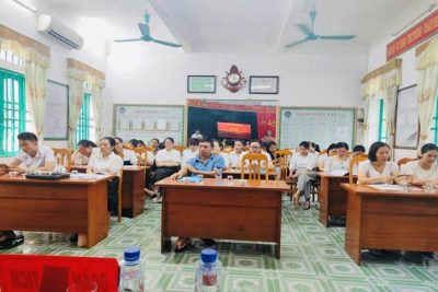 HỘI NGHỊ CÁN BỘ VIÊN CHỨC, NGƯỜI LAO ĐỘNG NĂM HỌC 2025-2026 – TRƯỜNG TIỂU HỌC GIAO XUÂN